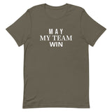 Soft and lightweight t-shirt  "MAY MY TEAM WIN"