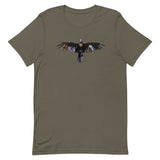 Unisex t-shirt feels soft and lightweight "CROW"