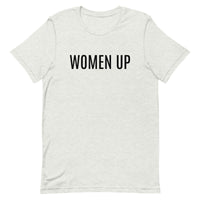 Unisex t-shirt feels soft and lightweight "WOMEN UP"