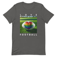 SOFT and comfy t-shirt - "FOOTBALL WITH HEART"