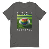 SOFT and comfy t-shirt - "FOOTBALL WITH HEART"