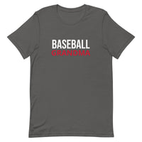 Unisex t-shirt feels soft and lightweight "BASEBALL GRANDMA"