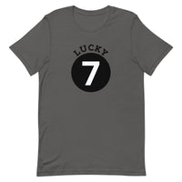 Unisex t-shirt feels soft and lightweight "NUMBER 7"