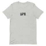 Soft, lightweight unisex t-shirt with just the right amount of stretch. "OPA"