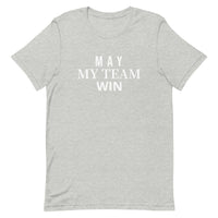 Soft and lightweight t-shirt  "MAY MY TEAM WIN"