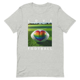 SOFT and comfy t-shirt - "FOOTBALL WITH HEART"