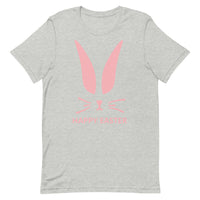 Unisex t-shirt feels soft and lightweight. HAPPYEASTER"