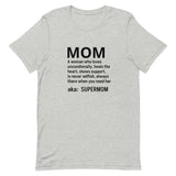 Unisex t-shirt feels soft and lightweight "MOM"