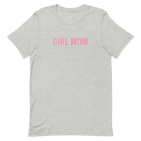 Unisex t-shirt feels soft and lightweight "GIRL MOM"