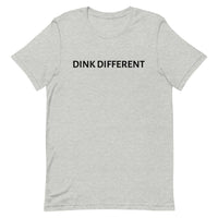 Unisex t-shirt feels soft and lightweight "DINK DIFFERENT"