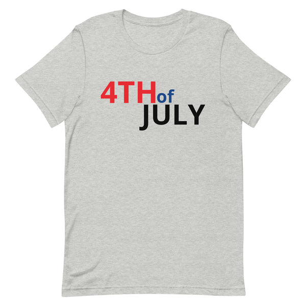 Unisex t-shirt feels soft and lightweight "4th of July"