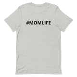 100% Cotton Short Sleeve Jersey T-Shirt "#MOMLIFE"