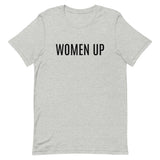 Unisex t-shirt feels soft and lightweight "WOMEN UP"