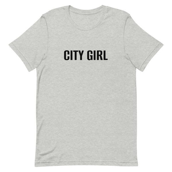 Unisex t-shirt feels soft and lightweight "CITY GIRL"