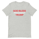 Unisex t-shirt feels soft and lightweight "GOD BLESS TRUMP"