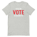 Unisex t-shirt feels soft and lightweight "VOTE"