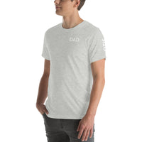 Unisex t-shirt feels soft and lightweight "DAD"