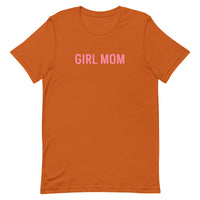 Unisex t-shirt feels soft and lightweight "GIRL MOM"