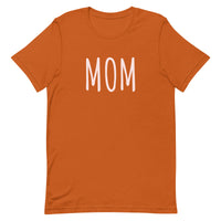 Unisex t-shirt feels soft and lightweight "MOM"