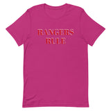 Soft and lightweight t-shirt  "RANGERS RULE"