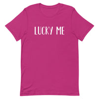 Soft and lightweight t-shirt  "LUCKY ME"