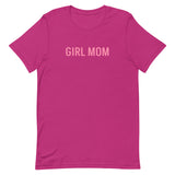 Unisex t-shirt feels soft and lightweight "GIRL MOM"