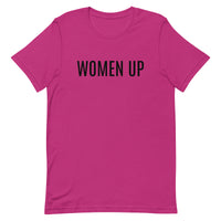 Unisex t-shirt feels soft and lightweight "WOMEN UP"