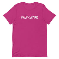 Unisex t-shirt feels soft and lightweight "AWKWARD"