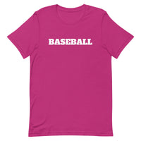 Unisex t-shirt feels soft and lightweight "BASEBALL."