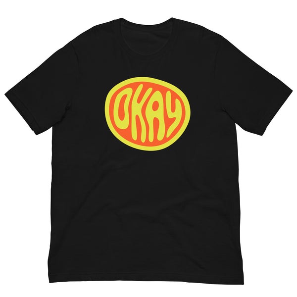 Soft and lightweight t-shirt  "OKAY"