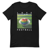 SOFT and comfy t-shirt - "FOOTBALL WITH HEART"