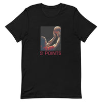 Unisex t-shirt feels soft and lightweight  "BASKETBALL SHOT"