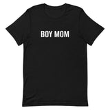 Unisex t-shirt feels soft and lightweight "BOY MOM"