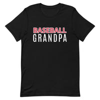 Unisex t-shirt feels soft and lightweight "BASEBALL GRANDPA"