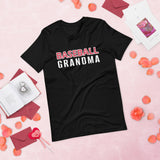 Unisex t-shirt feels soft and lightweight "BASEBALL GRANDMA"