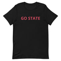 Unisex t-shirt feels soft and lightweight t-shirt  "GO STATE"