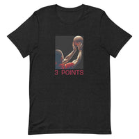 Unisex t-shirt feels soft and lightweight  "BASKETBALL SHOT"