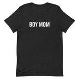 Unisex t-shirt feels soft and lightweight "BOY MOM"