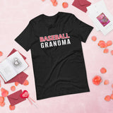 Unisex t-shirt feels soft and lightweight "BASEBALL GRANDMA"