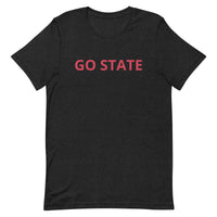 Unisex t-shirt feels soft and lightweight t-shirt  "GO STATE"