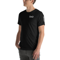 Unisex t-shirt feels soft and lightweight "DAD"