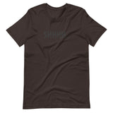 Soft and lightweight t-shirt with just the right amount of stretch "SHHHH..."