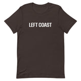 Unisex t-shirt feels soft and lightweight "LEFT COAST"