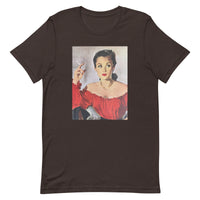 Unisex t-shirt feels soft and lightweight "WOMEN SMOKING"