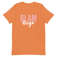 Soft and lightweight t-shirt with a little stretch "GLAM DIEGO"