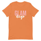 Soft and lightweight t-shirt with a little stretch "GLAM DIEGO"