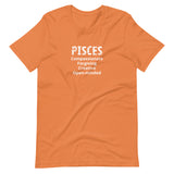 Unisex soft, lightweight with a little stretch t-shirt "PISCES"