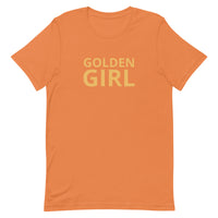 Soft and lightweight t-shirt  "GOLDEN GIRL