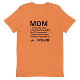 Unisex t-shirt feels soft and lightweight "MOM"