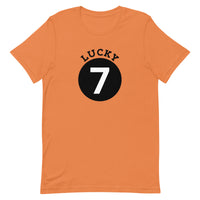 Unisex t-shirt feels soft and lightweight "NUMBER 7"